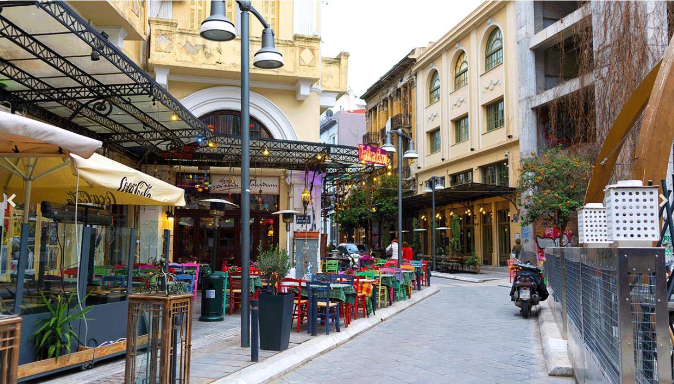 3C'S Thess At The Old Frankish Quarter - Ladadika/ Merchant'S Square Thessaloniki Buitenkant foto